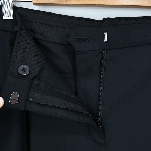 J.Crew Lower Rise Essential Wide Leg Pant City Twill Black Size 14 NWT - Picture 5 of 9